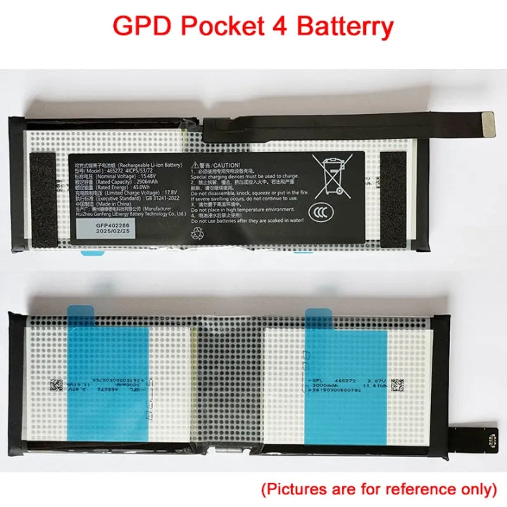 GPD WIN Max 2/ WIN Mini/Pocket 4/Pocket 3/Win 4 Official Original Battery
