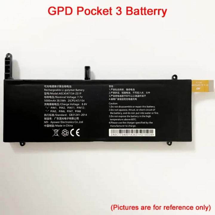 GPD WIN Max 2/ WIN Mini/Pocket 4/Pocket 3/Win 4 Official Original Battery