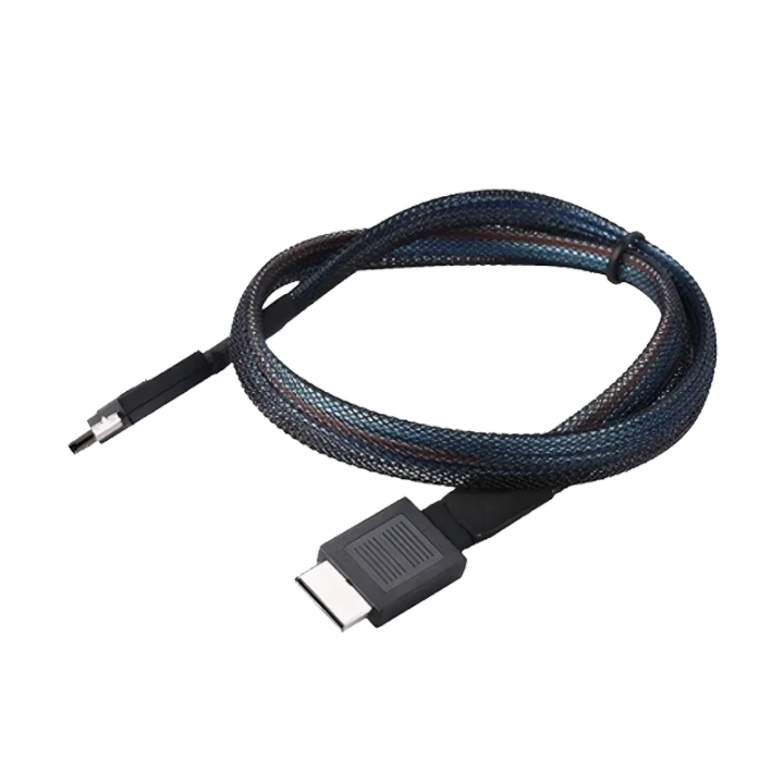 Oculink SFF-8611 Cable, Including M.2 to Oculink 8612 Adapter Card