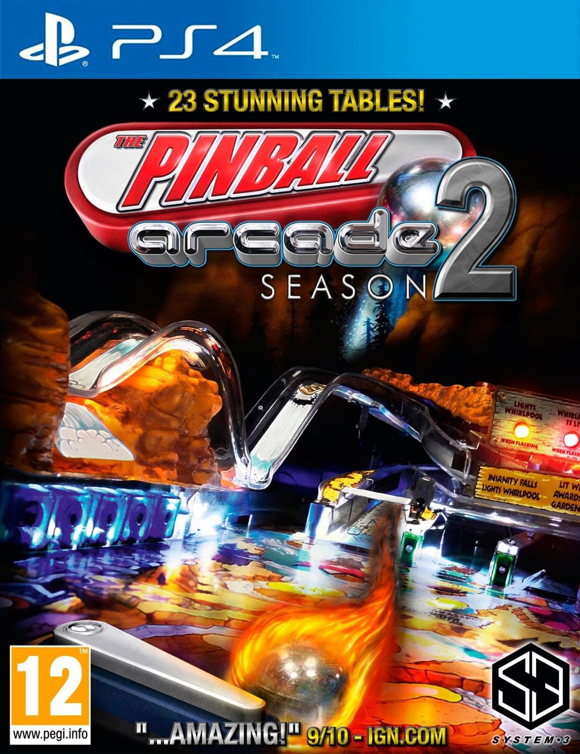 System 3 Pinball Arcade Season 2 PS4