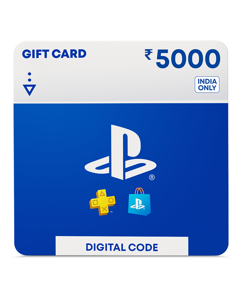 Rs.5000 PlayStation Store (Gift Card / Wallet Top-up)