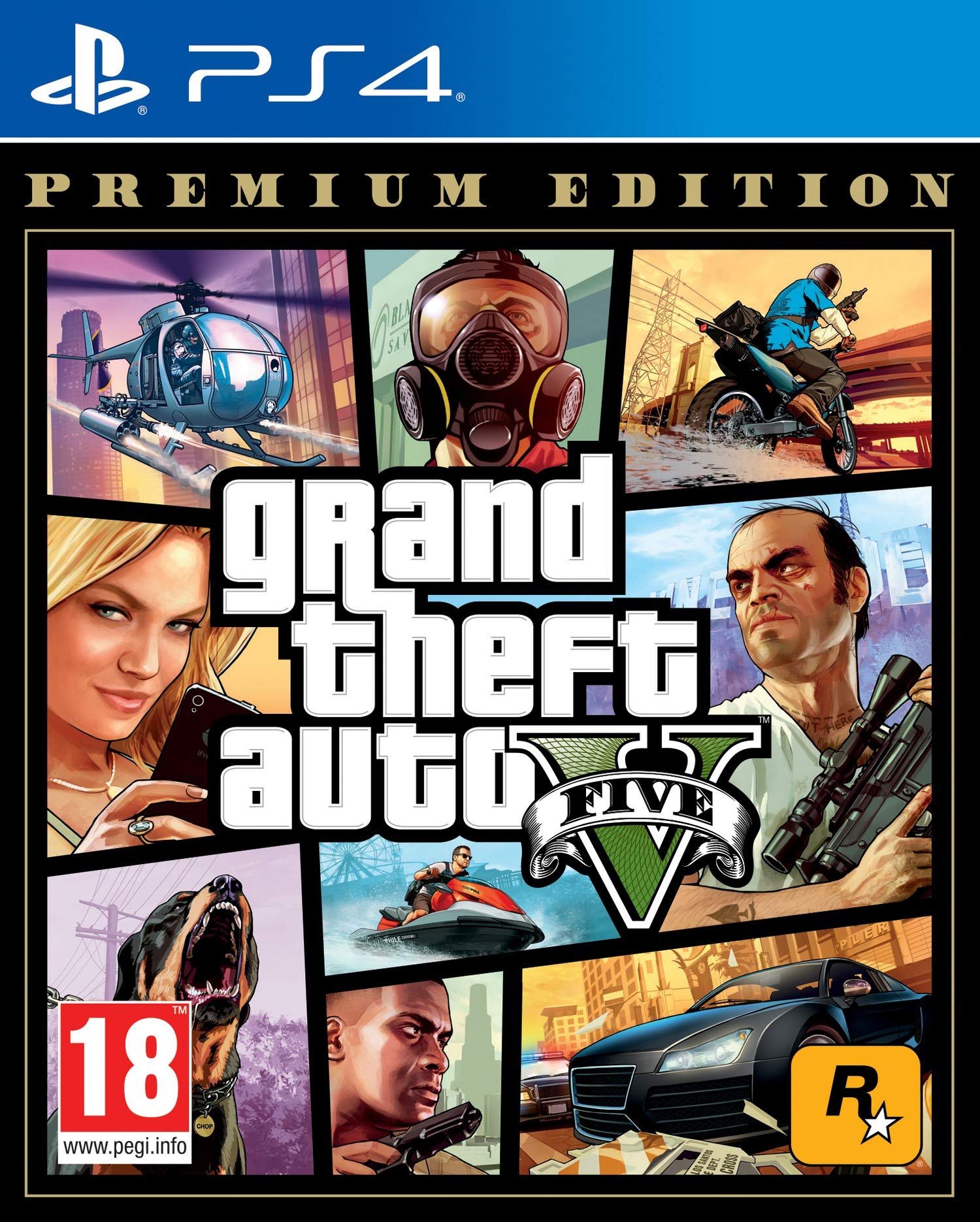 Grand Theft Auto V Premium Edition  ps4