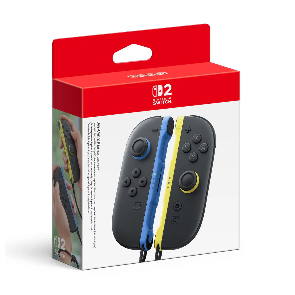 Nintendo Switch 2 Joy Con 2 Light Blue Yellow