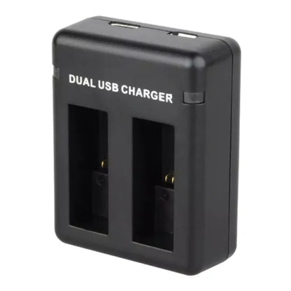 Gopro Dual Port AHDBT-901 Battery Charger for Hero 12/11/10/9 Black Camera