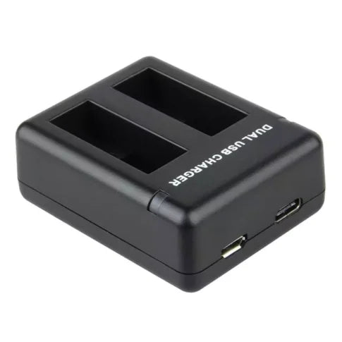 Gopro Dual Port AHDBT-901 Battery Charger for Hero 12/11/10/9 Black Camera