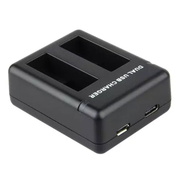 Gopro Dual Port AHDBT-901 Battery Charger for Hero 12/11/10/9 Black Camera