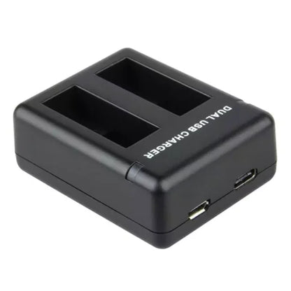 Gopro Dual Port AHDBT-901 Battery Charger for Hero 12/11/10/9 Black Camera