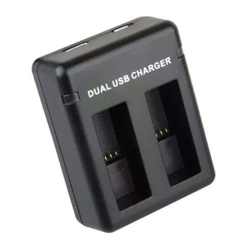 Gopro Dual Port AHDBT-901 Battery Charger for Hero 12/11/10/9 Black Camera