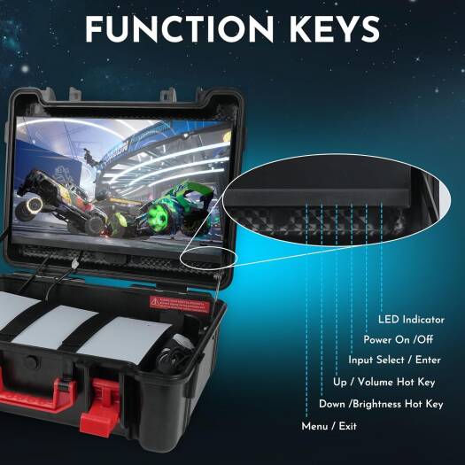 GAMERSBOX Portable 21.5  Gaming Monitor