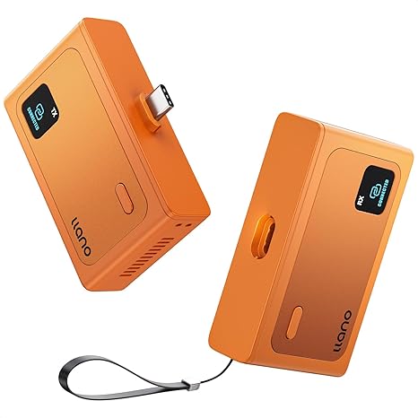 llano S9 S850 Ultra USB-C Wireless HDMI Transmitter & Receiver 4K Orange