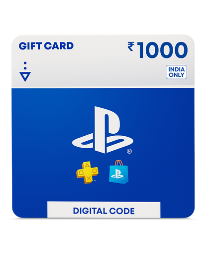 Rs.1000 PlayStation Store (Gift Card / Wallet Top-up)