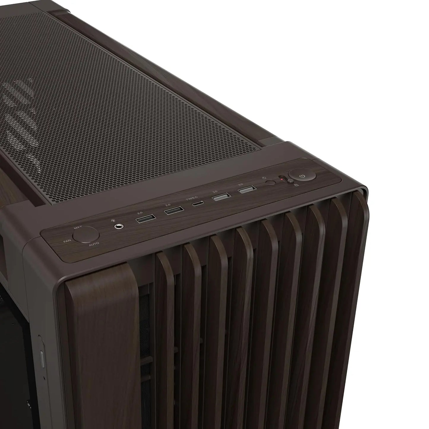 ASUS ProArt PA602 Wood Edition Retro Brown - Tempered Glass Panel