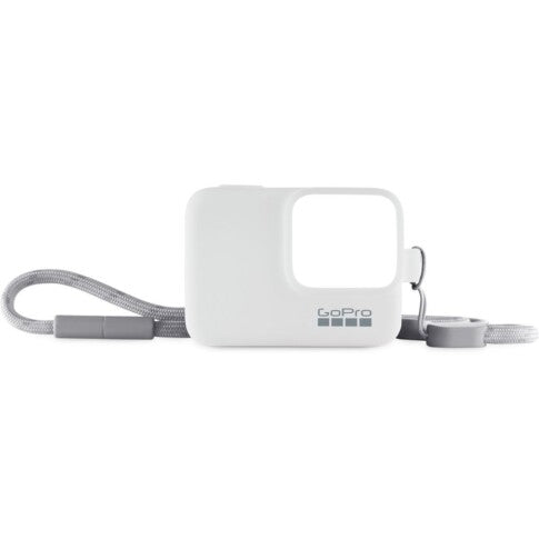 GoPro Sleeve + Lanyard (White), ACCST-002
