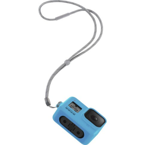 GoPro Sleeve + Lanyard HERO8 Black (Blue), AJSST-003