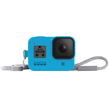 GoPro Sleeve + Lanyard HERO8 Black (Blue), AJSST-003