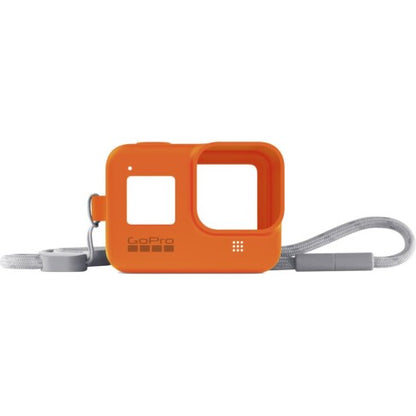GoPro Sleeve + Lanyard HERO8 Black (Orange), AJSST-004