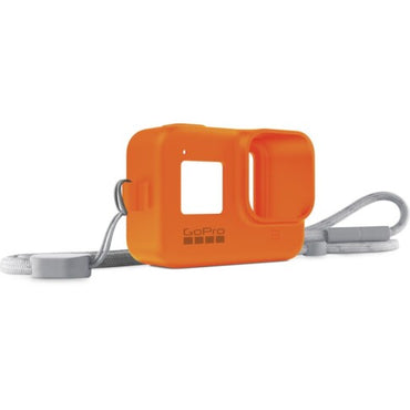 GoPro Sleeve + Lanyard HERO8 Black (Orange), AJSST-004