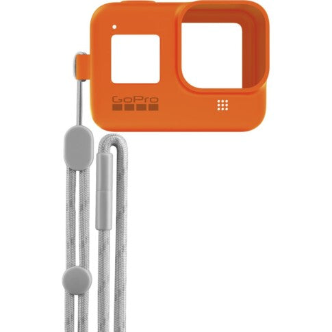 GoPro Sleeve + Lanyard HERO8 Black (Orange), AJSST-004
