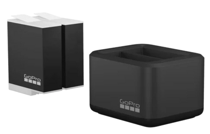 GoPro Dual-Battery Charger with Two Enduro Batteries for HERO 12/11/10/9 Black