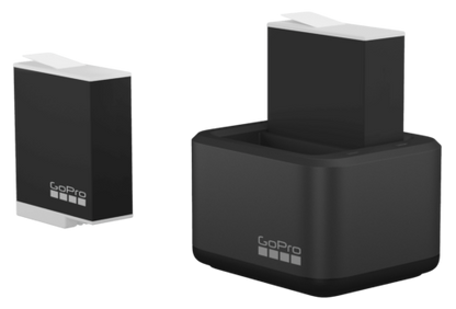 GoPro Dual-Battery Charger with Two Enduro Batteries for HERO 12/11/10/9 Black