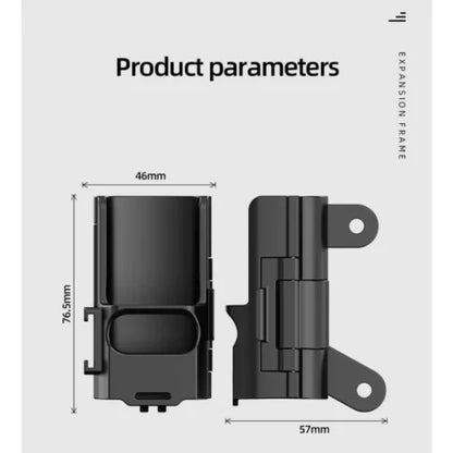 DJI Osmo Pocket 4 & 3 Protective Expansion Bracket with Tripod Mount
