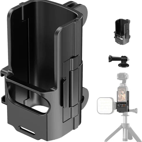 DJI Osmo Pocket 4 & 3 Protective Expansion Bracket with Tripod Mount