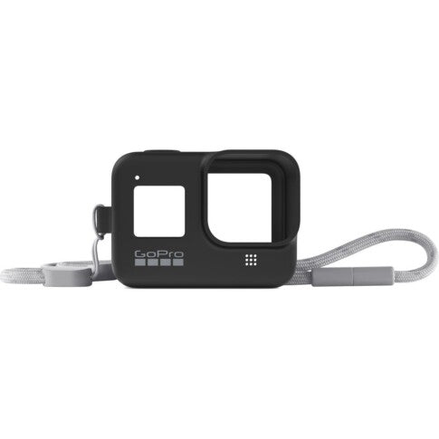 GoPro Sleeve + Lanyard HERO8 Black (Black), AJSST-001