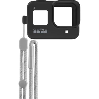 GoPro Sleeve + Lanyard HERO8 Black (Black), AJSST-001