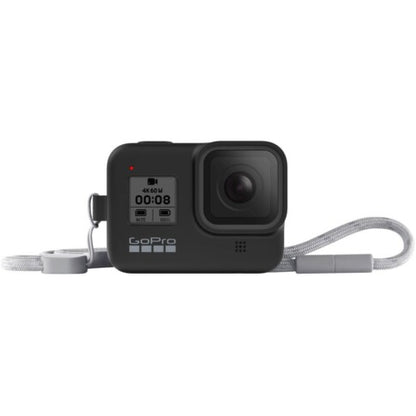 GoPro Sleeve + Lanyard HERO8 Black (Black), AJSST-001