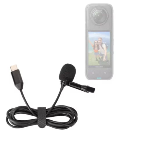 DJI Action 3/4/5 Type-C Lavalier Microphone (1.5m)