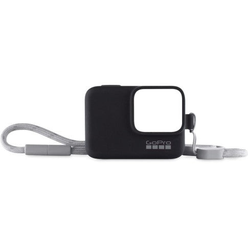 GoPro Sleeve + Lanyard (Black) for Hero 6, 5 , 7 & 8, ACSST-001