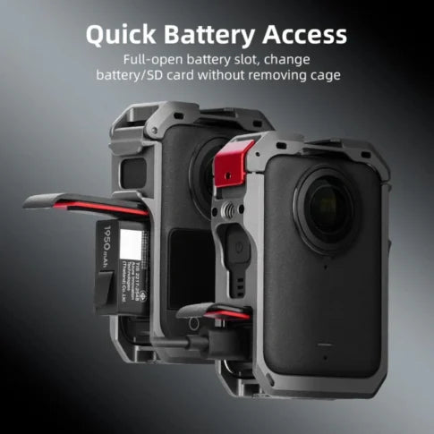 DJI Osmo 360 Aluminum Camera Cage with Expansion Mount