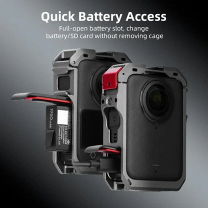 DJI Osmo 360 Aluminum Camera Cage with Expansion Mount