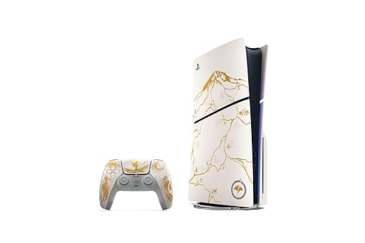 PlayStation 5 Ghost of Yotei Gold Limited Edition Disc Console Bundle