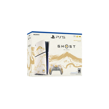 PlayStation 5 Ghost of Yotei Gold Limited Edition Disc Console Bundle