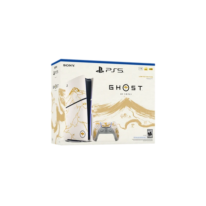 PlayStation 5 Ghost of Yotei Gold Limited Edition Disc Console Bundle