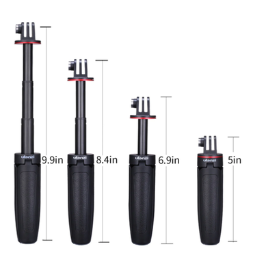 Ulanzi MT-09 vlogging tripod monopod for GoPro & other action cameras – Alternate to Shorty