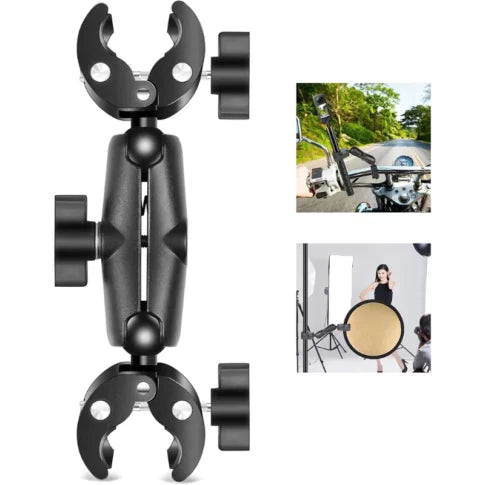DJI Super Clamp Dual Camera Mount with Magic Arm & Ball Head Adapter