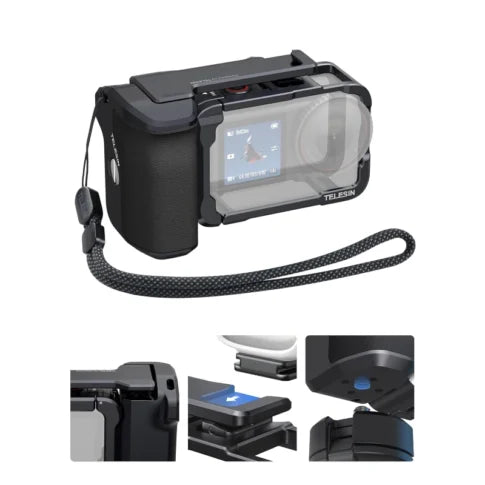 DJI Osmo Action 5/4/3 Metal Street Grip Kit