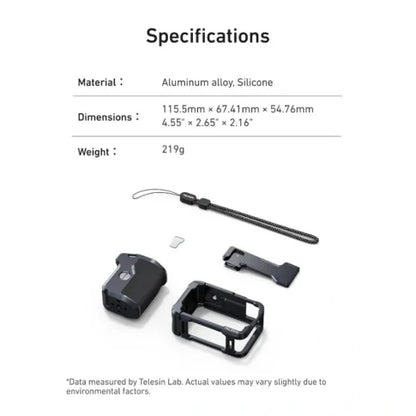 DJI Osmo Action 5/4/3 Metal Street Grip Kit