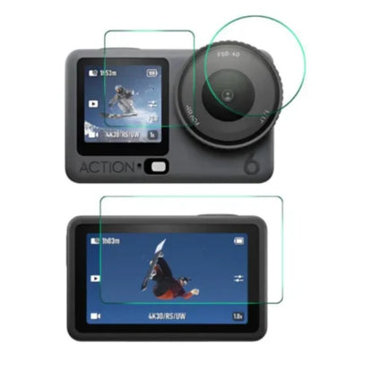 DJI Action 6 Tempered Glass Screen Protector