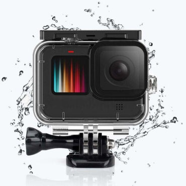 GoPro Underwater Waterproof Case Diving Protective Cover Housing Mount for Hero 12/11/10/9 Black 50m (Generic)