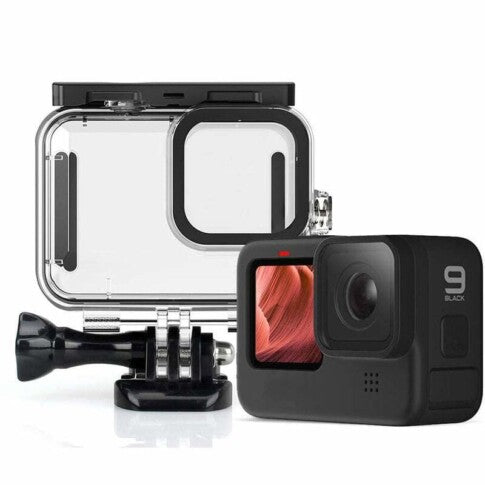 GoPro Underwater Waterproof Case Diving Protective Cover Housing Mount for Hero 12/11/10/9 Black 50m (Generic)