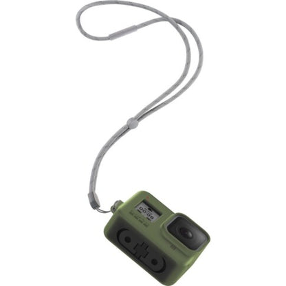 GoPro Sleeve + Lanyard HERO8 Black (Green), AJSST-005