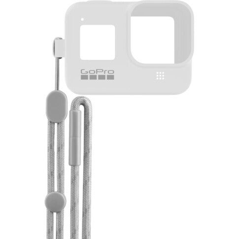 GoPro Sleeve + Lanyard HERO8 Black (White), AJSST-002