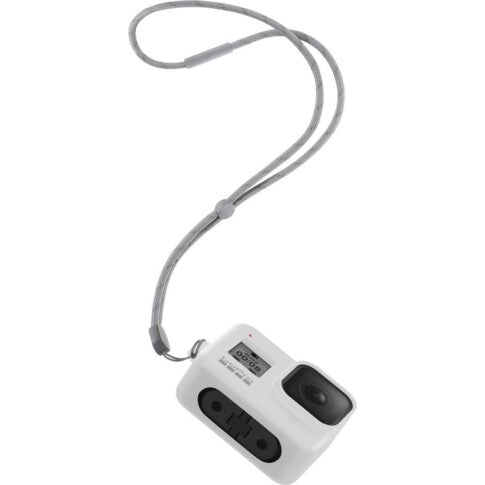 GoPro Sleeve + Lanyard HERO8 Black (White), AJSST-002