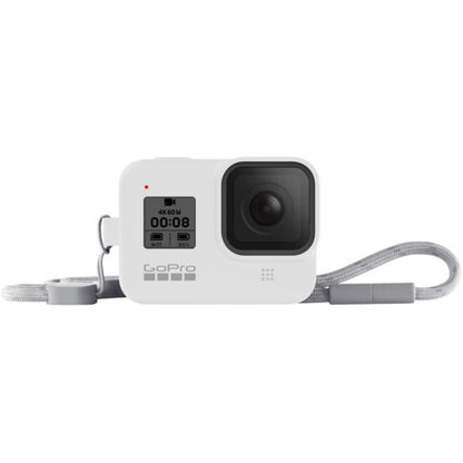 GoPro Sleeve + Lanyard HERO8 Black (White), AJSST-002
