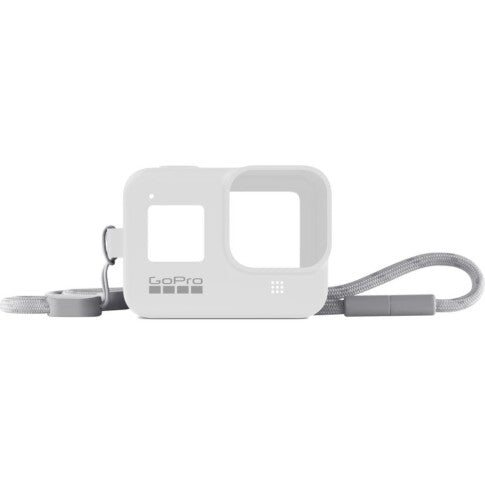 GoPro Sleeve + Lanyard HERO8 Black (White), AJSST-002
