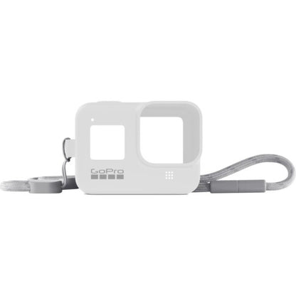 GoPro Sleeve + Lanyard HERO8 Black (White), AJSST-002