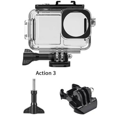 DJI Osmo Action 5/4/3 Waterproof Protective Case with Quick Release Mount
